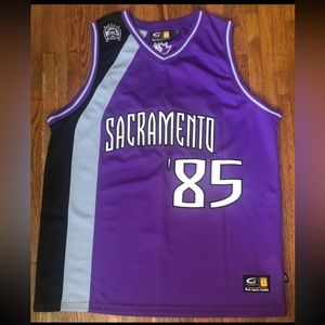 Sacramento Kings 85' NBA Bigman jersey men sz XL G-III Sports by Carl Banks